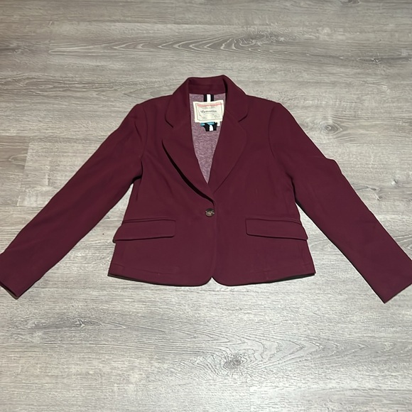 Anthropologie Cartonnier Studio 1 Button Blazer - Picture 4 of 13